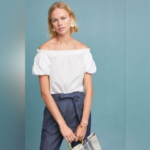 Maeve embroidered blouse